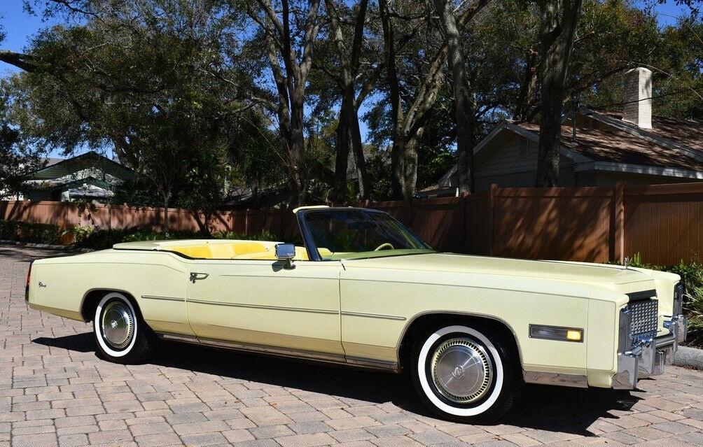 1975 cadillac eldorado convertible bill mitchells 3758 actual miles