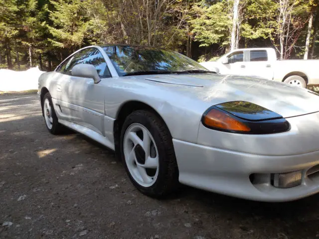 dodge stealth rt twin turbo, white, no reserve
