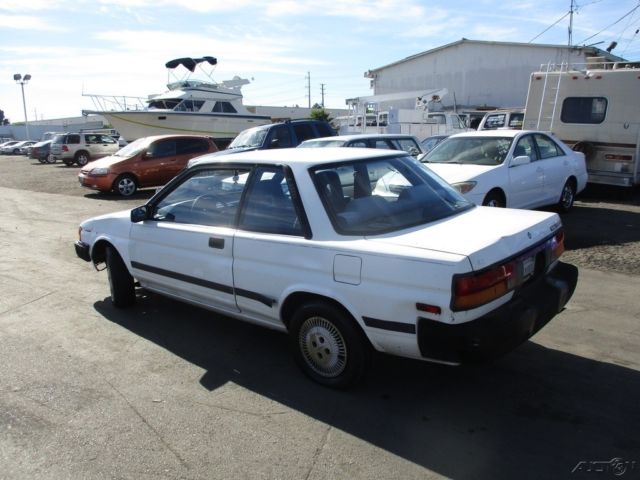 1989 toyota tercel deluxe used 1.5l i4 12v automatic no reserve