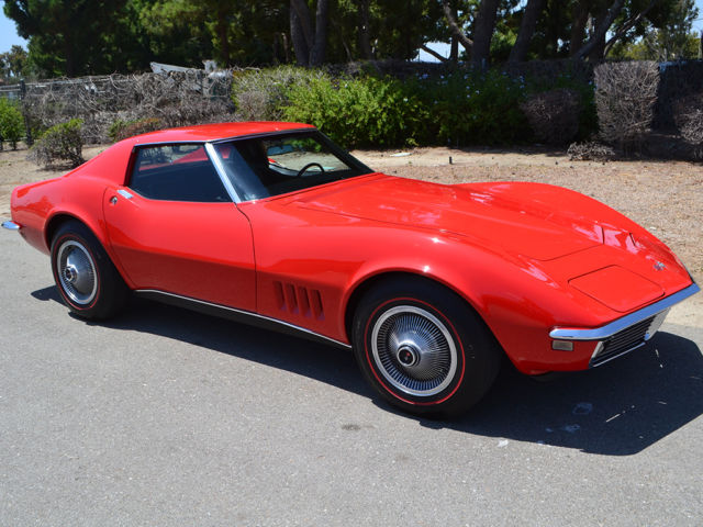 68 vette, top flight, pop, 327/300hp, auto, matching #'s, factory a/c, p/s, p/w