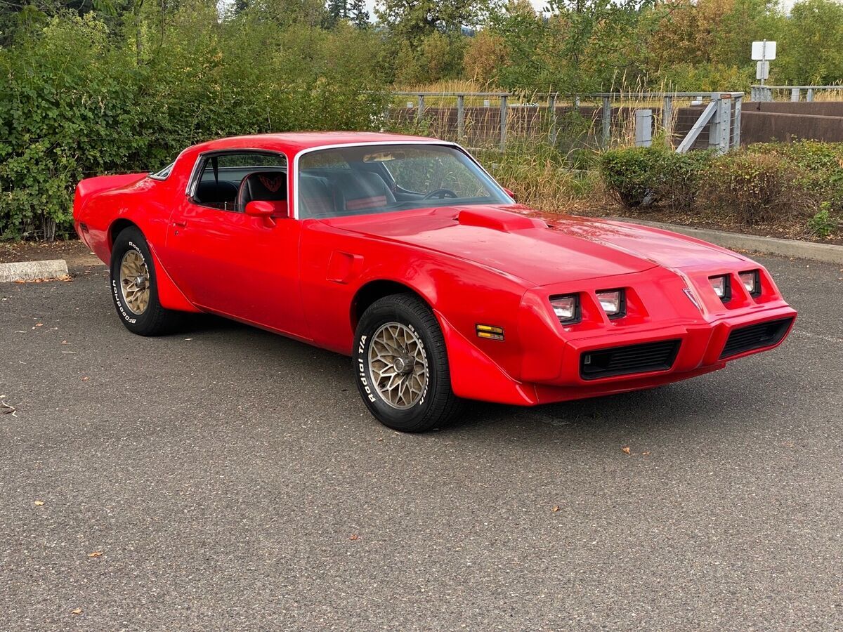 1979 pontiac firebird trans am coupe red rwd automatic