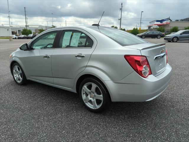 2016 chevrolet sonic ltz
