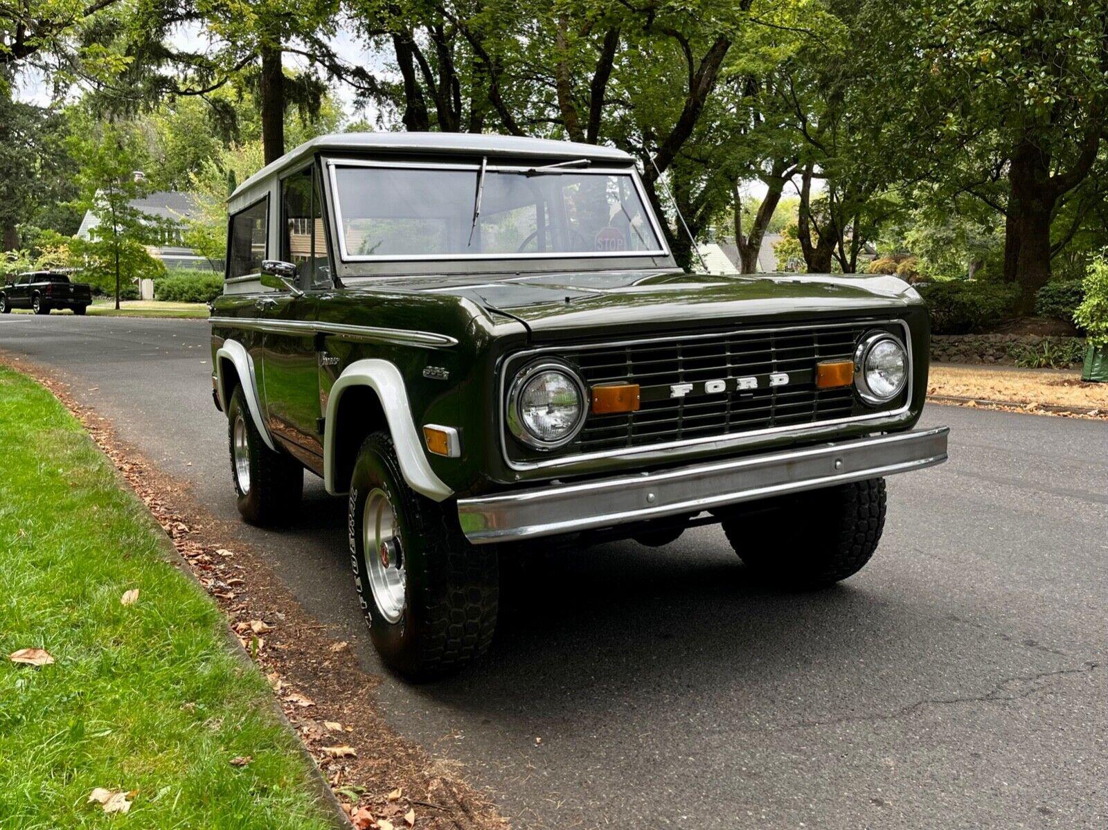1969 ford bronco xlt sport 4x4 suv only 83519 miles