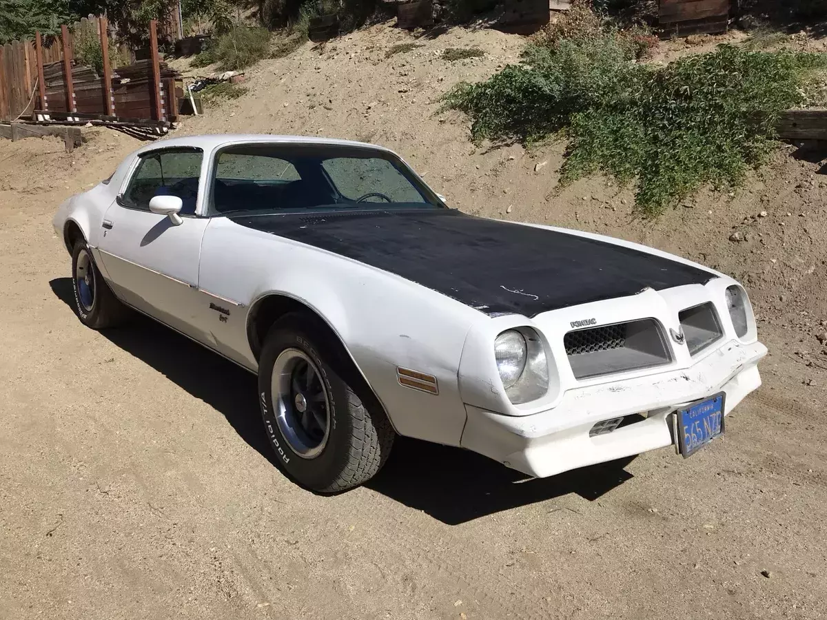 1976 pontiac firebird coupe white esprit