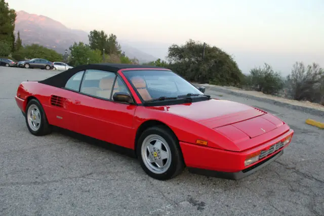 1991 ferrari mondial t cabriolet