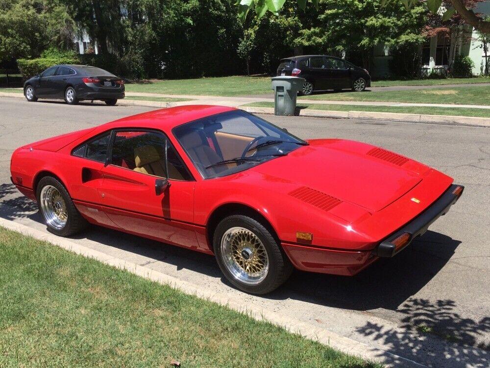1976 ferrari 308gtb one of only 712 vetroresina 76k miles
