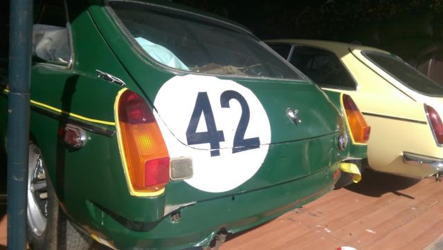 1972 mgb gt 1.8l race car project ( extremely low reserve)