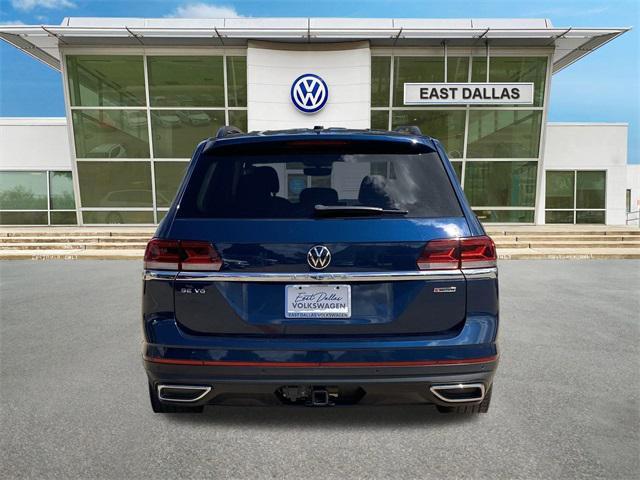 2022 volkswagen atlas 3.6l se w/technology