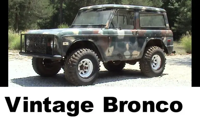1975 ford bronco. 2 owner georgia truck
