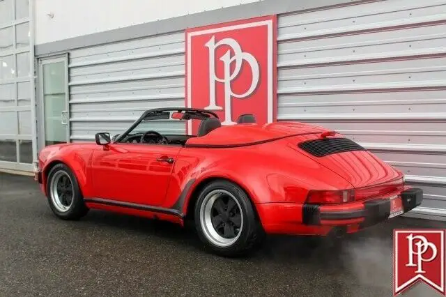 1989 porsche 911 speedster 24212 miles guards red