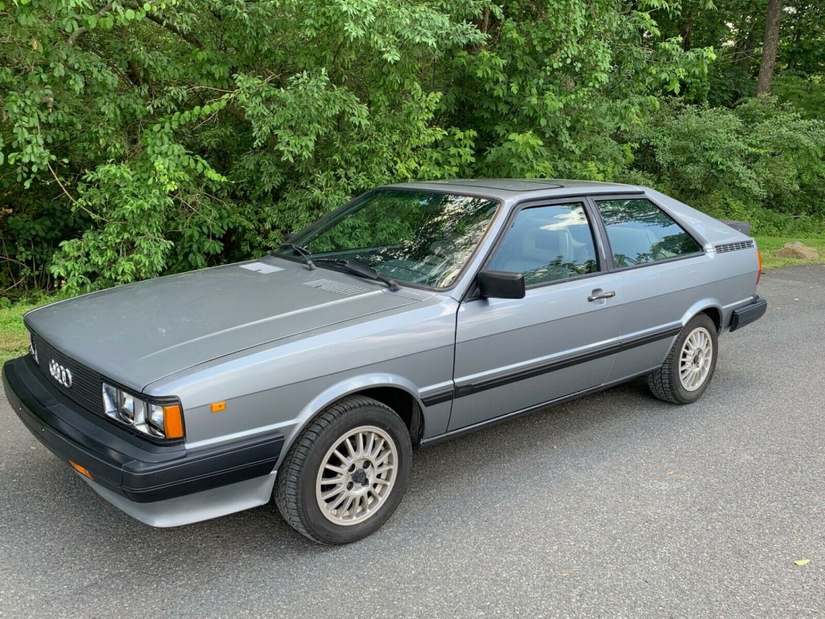 1984 audi gt coupe 2.1l engine 5 speed manual great driver no reserve