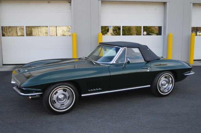 1967 chevrolet corvette convertible matching numbers and fully restored!