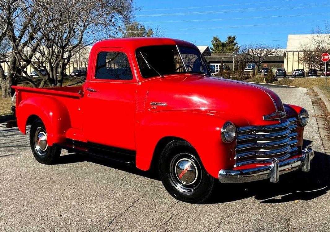 1950 chevrolet 3100 pickup truck fresh restoration