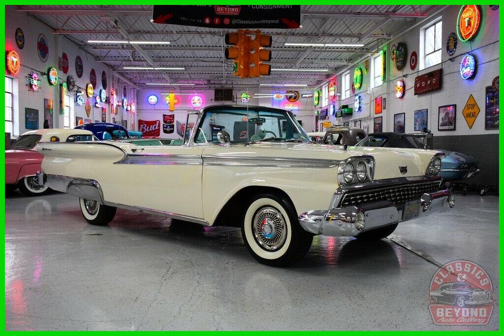 1959 ford galaxie convertible 292cid 2bbl v8