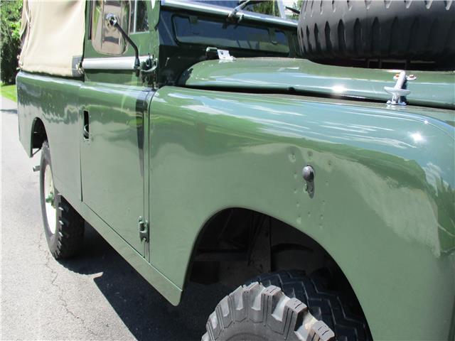 1967 land rover defender 4x4 manual 4 speed canvas top solid clean garage kept