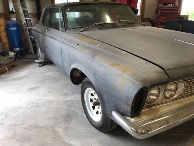 1963 plymouth 2 door sedan (post)