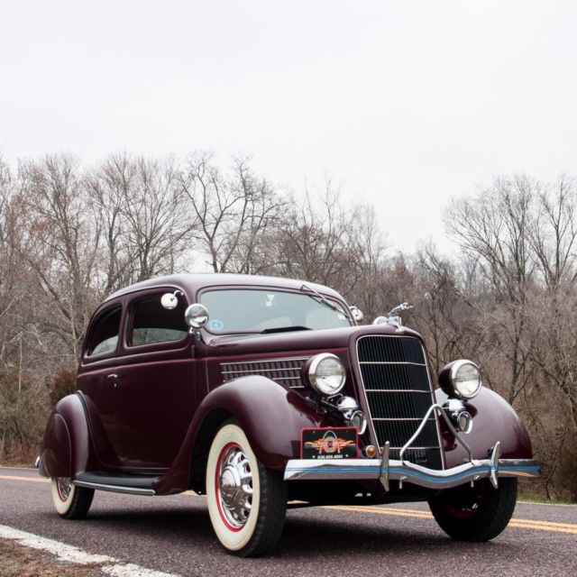 1935 ford model 48 deluxe tudor slantbackâ