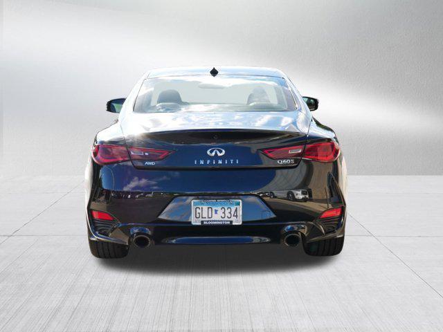 2021 infiniti q60 3.0t red sport 400