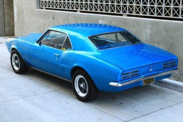 1967 pontiac firebird deluxe 55440 miles blue coupe 326 v8 automatic