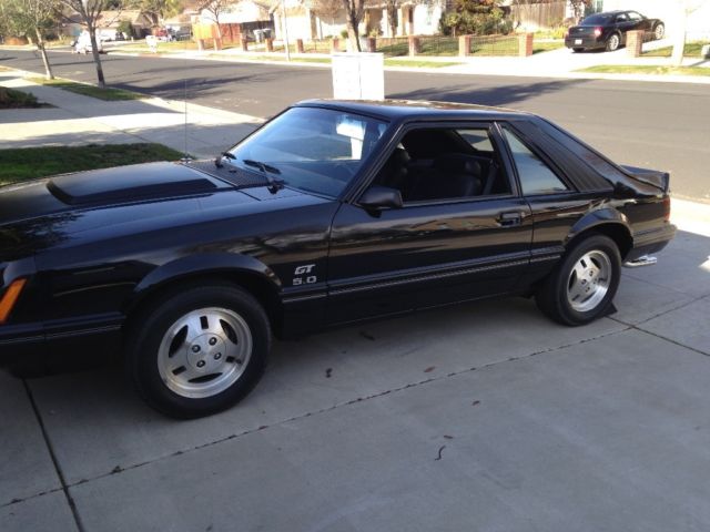 1983 mustang gt 5.0 ho 6,350 actual miles t-tops 5spd survivor the finest