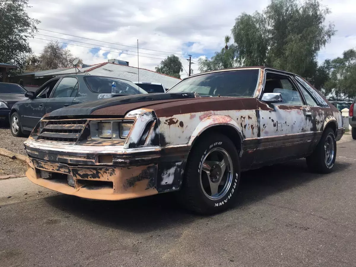 1979 ford mustang grey pace car