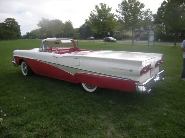1958 ford fairlane sky-liner retractible roof