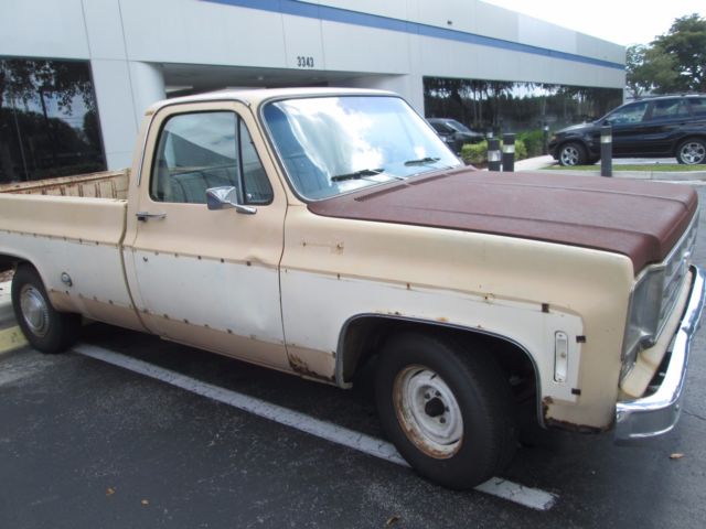 chevy c 10 long bed pick up no reserve 1978 bonanza model 107k rat rod hot rod