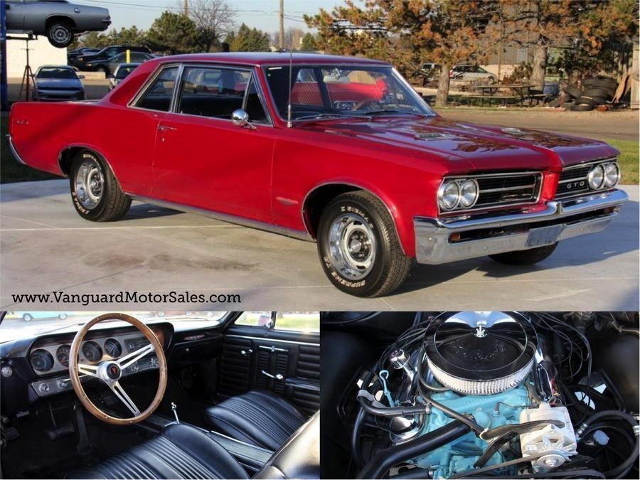 1964 pontiac gto marimba red rare auto gorgeous show