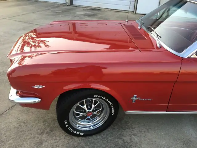 1966 ford mustang convertible - c code 289ci v8 2bbl auto