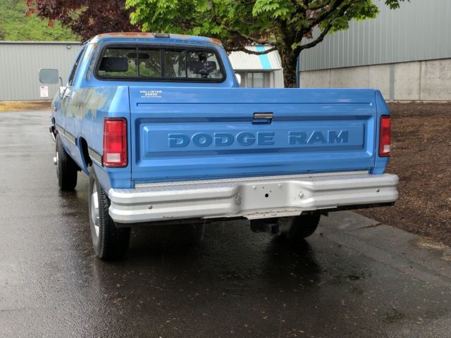 1 owner 1991 dodge ram w250 4x4 cummins 5 spd only 84,454 orig miles all recd"s