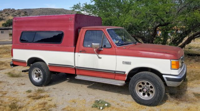 1989 ford f-250 - lariat - 3/4 ton big block 4 x 4 with custom aluminum shell