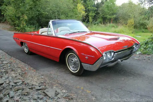 1962 ford thunderbird factory sport roadster. gorgeous! see video