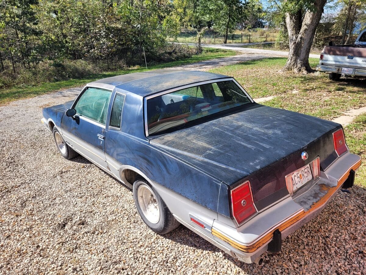1987 pontiac grand prix coupe t top g body