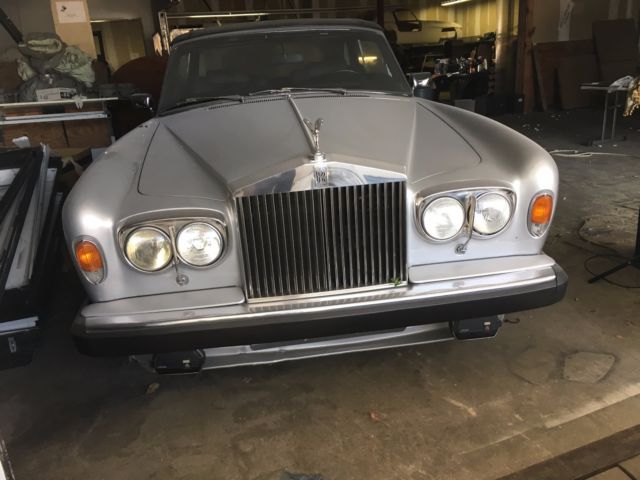 83 rolls royce, corniche 1983
