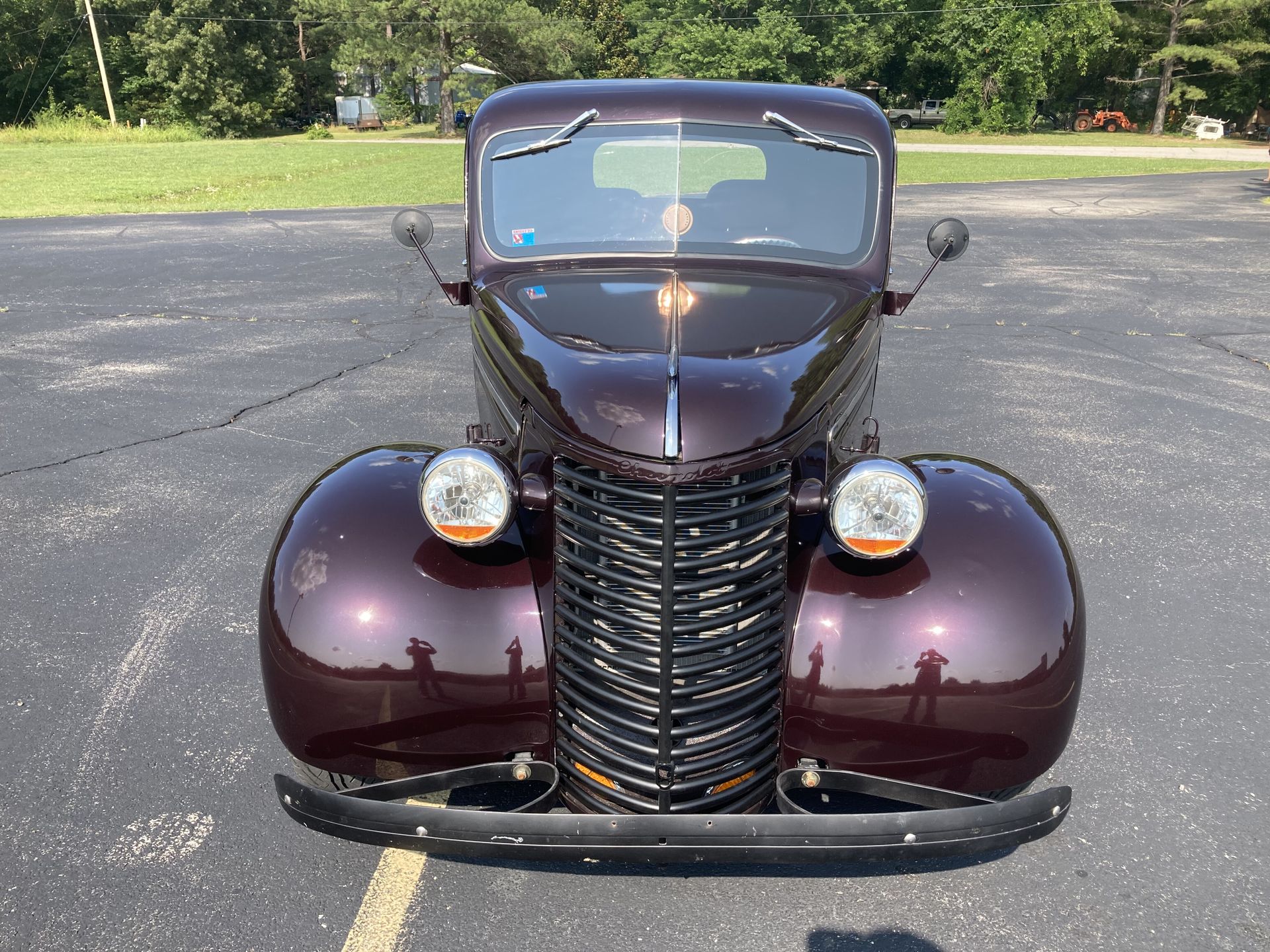 1939 chevrolet pickup street rod with a 350 v8
