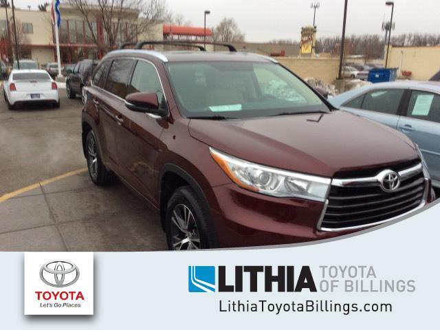 2016 toyota highlander xle awd xle 4dr suv for sale in billings, montana