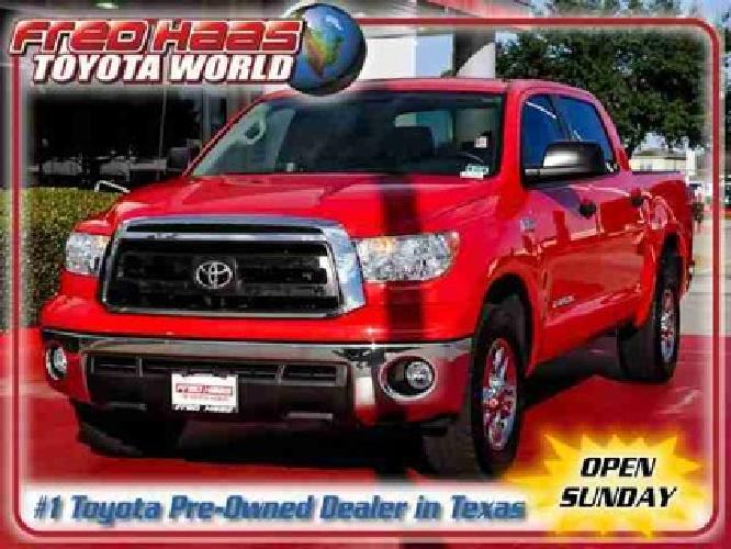 2011 toyota tundra 2wd truck crewmax one owner in spring, tx