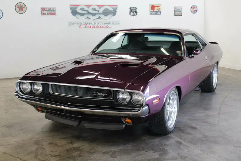 1970 dodge challenger 2954 miles prowler purple hardtop