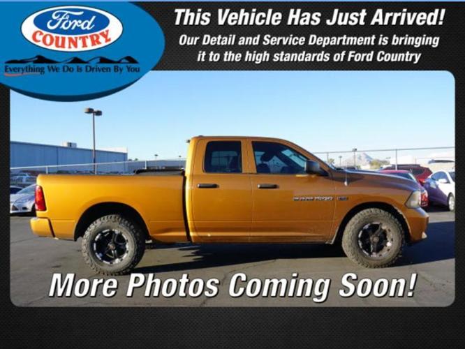2012 ram ram pickup 1500 st 4x4 st 4dr quad cab 6.3 ft. sb pickup for sale in henderson, nevada
