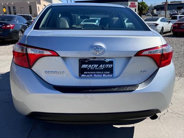 2014 toyota corolla le
