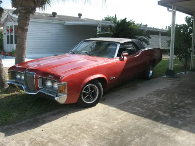1971 mercury cougar convertible "low reserve"