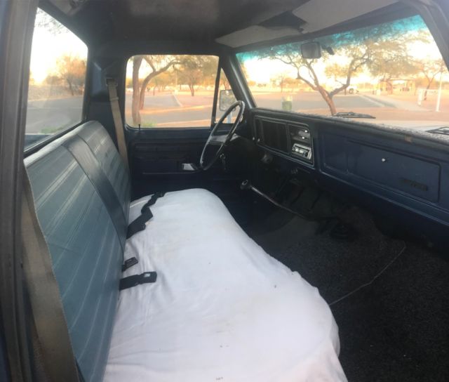 1977 ford f-150 custom; 400cid; manual gearbox ("granny"); tucson az no reserve