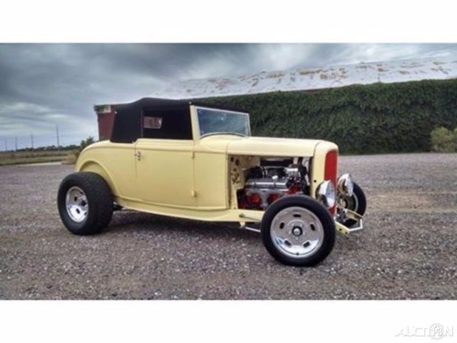 1932 ford cabriolet convertible, rare "henry steel", original henry 32 frame