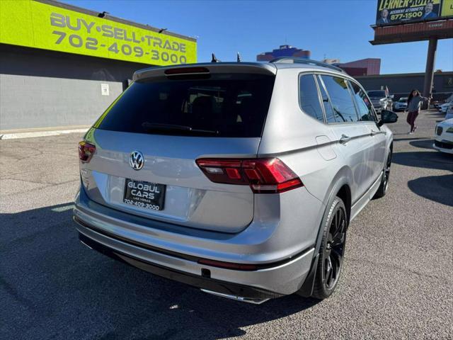 2021 volkswagen tiguan 2.0t se r-line black