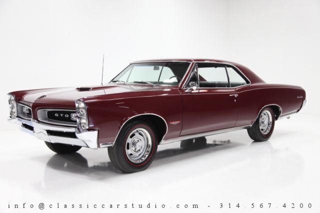 1966 pontiac gto beautifully restored w/ wt-code 389 ci v8, 4-speed & phs docs!