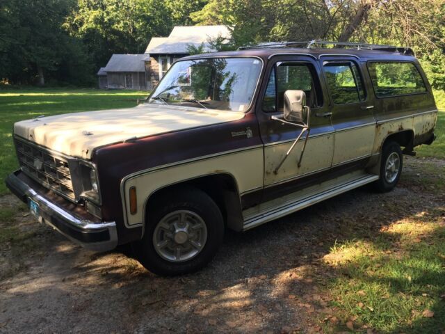 1978 chevrolet suburban silverado c10 2wd 454