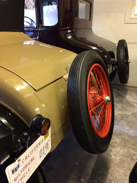 model t roadster. restored to stock