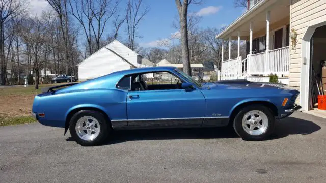 1970 ford mustang mach 1 #matching 351 cleveland