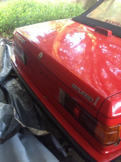1987 maserati spyder plus 1986 spyder parts car