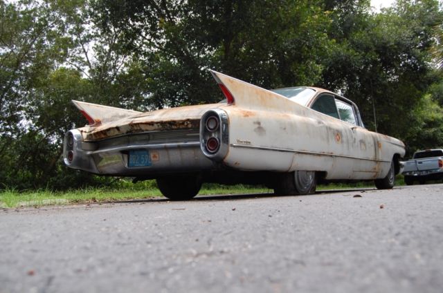 1960 cadillac coupe deville survivor loaded factory air no reserve ps pw caddy